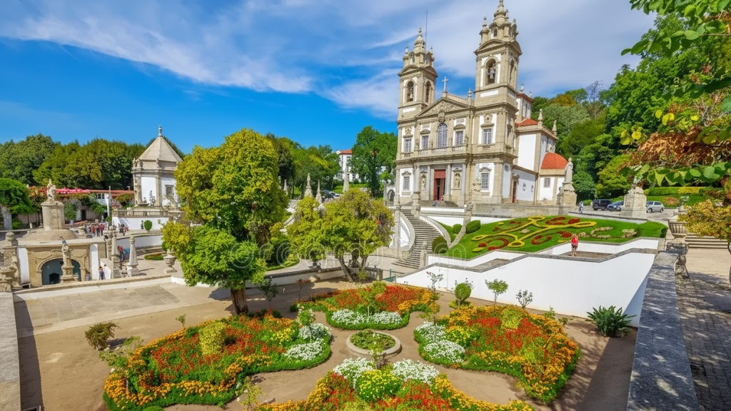 Знаменитая лестница и базилика Бон-Жезуш-ду-Монте в Браге. ⭐ Индивидуальный тур по северу Португалии.