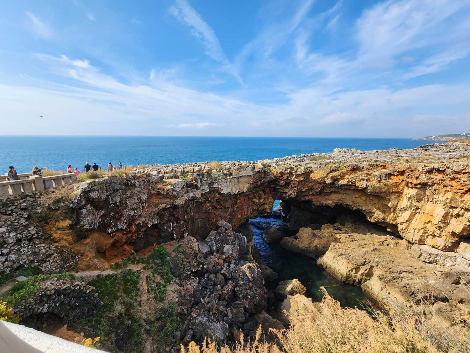 Бока-ду-Инферну в Кашкайш на фоне Атлантического океана авторский маршрут Игоря Зорина